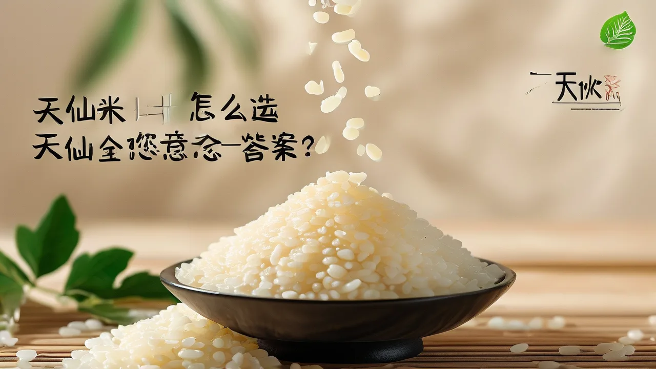 天仙米怎么选?天仙米 – 全媒体运给您答案